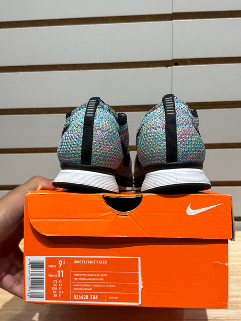 Nike Flyknit Racer Multi-Color 2.0 Sz 9.5