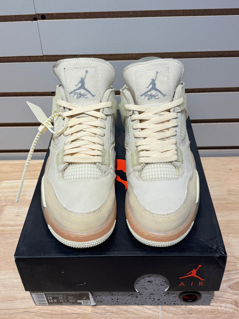 Jordan 4 Retro Off-White Sail (Women's) Sz 12.5M