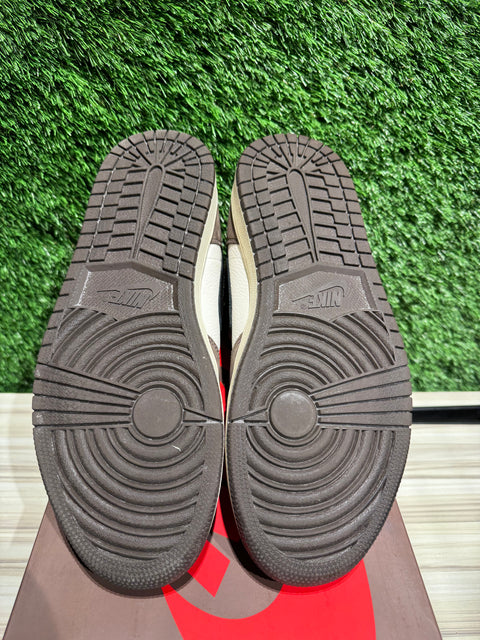 Jordan 1 Retro High OG SP Travis Scott Mocha Sz 9.5M