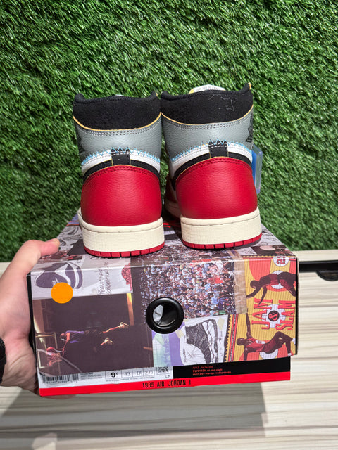 Jordan 1 Retro High OG SP Union LA Chicago Shadow Sz 9.5M