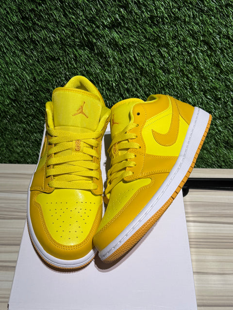 Jordan 1 Low Yellow Strike (Women's) Sz 9W/7.5M