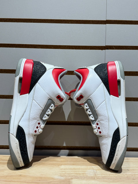 Jordan 3 Retro Fire Red (2013) Sz 8.5