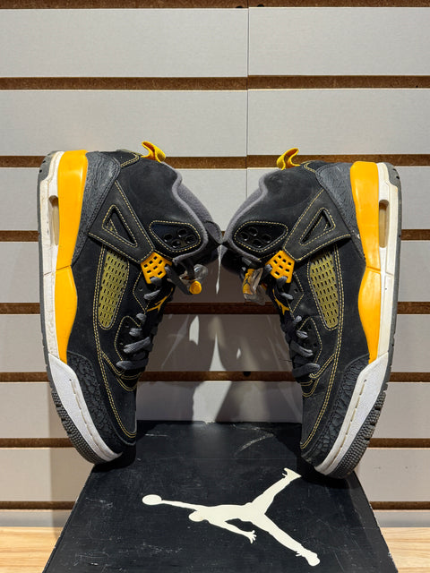 Jordan Spizike Black University Gold Sz 9.5