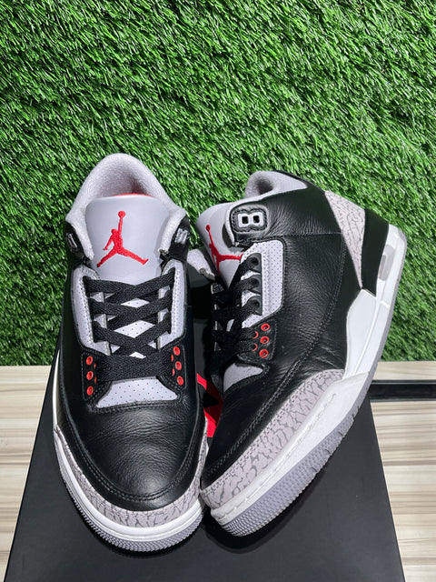 Jordan 3 Retro OG Black Cement (2024) Sz 8.5M