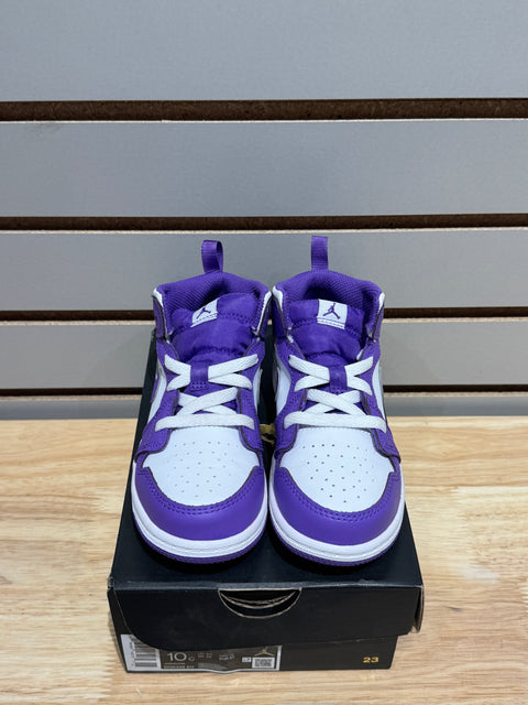 Jordan 1 Mid Purple Venom (TD)