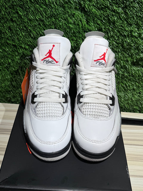 Jordan 4 Retro White Cement (2025) (GS) Sz 7Y
