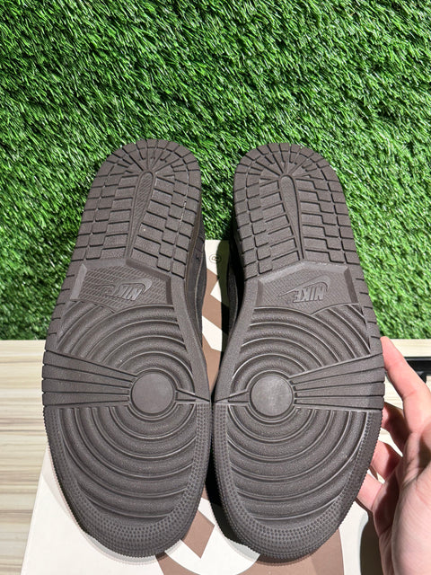 Jordan 1 Retro Low OG SP Travis Scott Velvet Brown Sz 12M