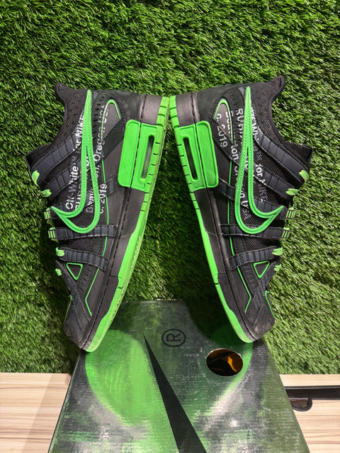 Nike Air Rubber Dunk Off-White Green Strike Sz 13