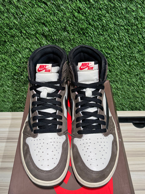 Jordan 1 Retro High OG SP Travis Scott Mocha Sz 11M