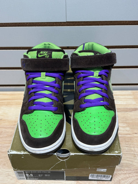Nike SB Dunk Mid Donatello Sz 9.5