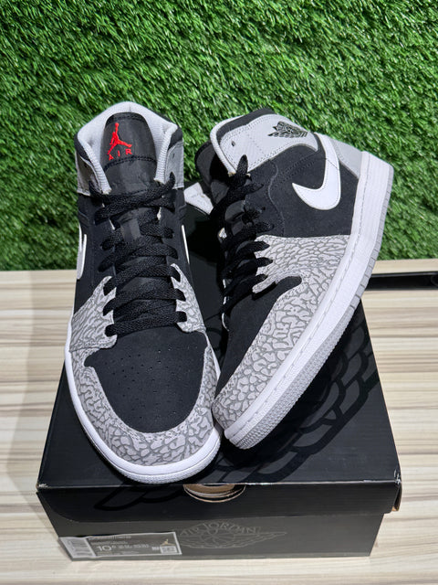 Jordan 1 Mid SE Elephant Print Sz 10.5