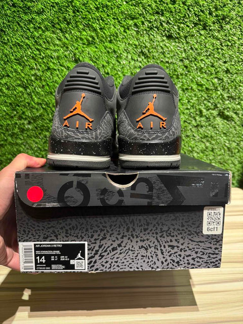 Jordan 3 Retro Fear Pack (2023) Sz 14..