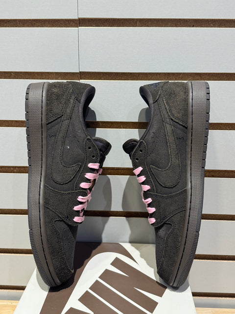Jordan 1 Retro Low OG SP Travis Scott Velvet Brown Sz 9M