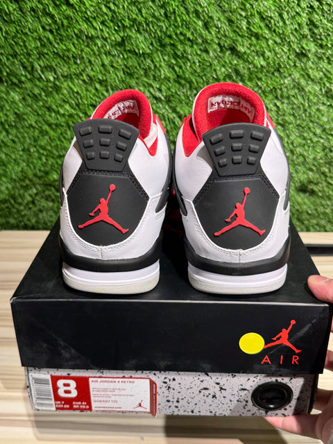 Jordan 4 Retro Fire Red (2012) Sz 8