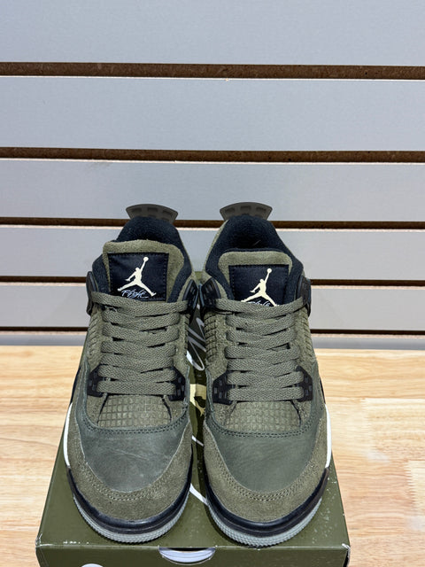 Jordan 4 Retro SE Craft Medium Olive (GS) Sz 4.5Y