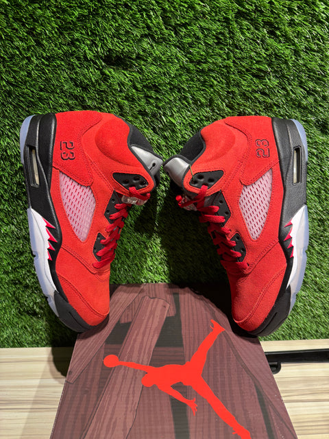 Jordan 5 Retro Raging Bull Red (2021) Sz 8
