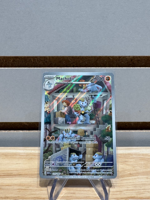 Machoke - 177/165 - SV: Pokemon Scarlet & Violet 151 (MEW)