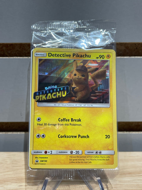 Detective Pikachu - Pokemon SM190 (Stamped) - SM Promos (SMP)