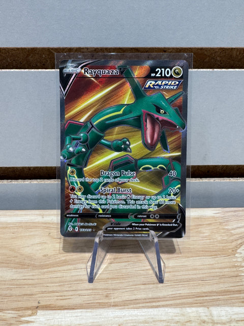 Pokémon Rayquaza V (Full Art) - SWSH07: Evolving Skies (SWSH07)