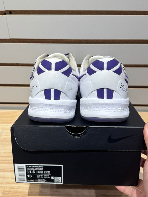 Nike Kobe 8 Protro Court Purple Sz 11.5