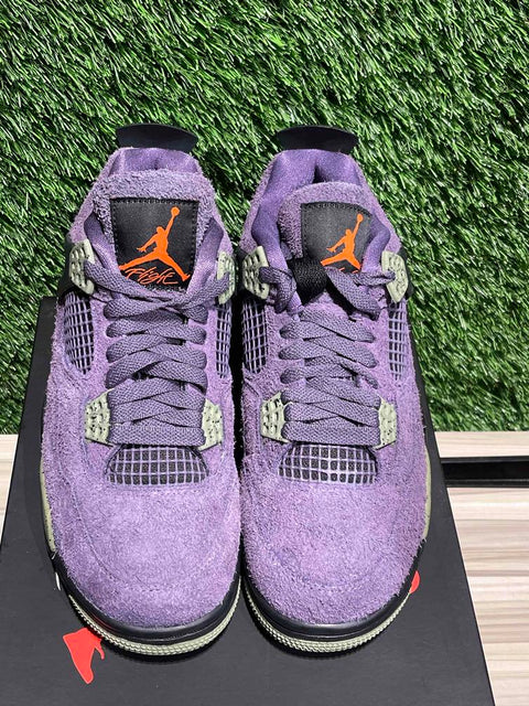 Jordan 4 Retro Canyon Purple (Women's) Sz 5.5M/7W,