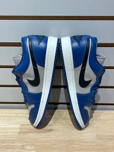 Jordan 1 Low French Blue College Grey (Women's) Sz 9.5