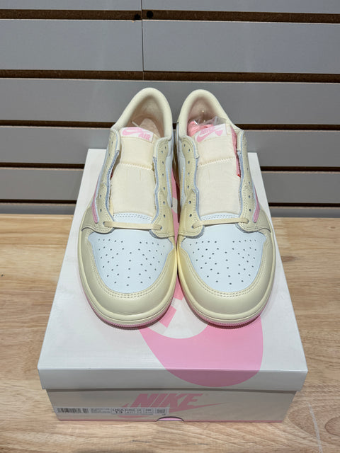 Jordan 1 Retro Low OG SP Travis Scott Shy Pink Sz 13