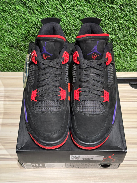 Jordan 4 Retro Raptors Drake OVO (2019) Sz 10M..
