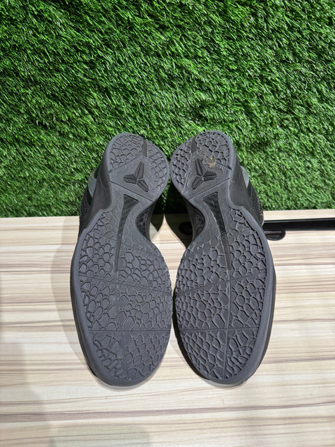 Nike Zoom Kobe 6 Blackout Sz 11.5