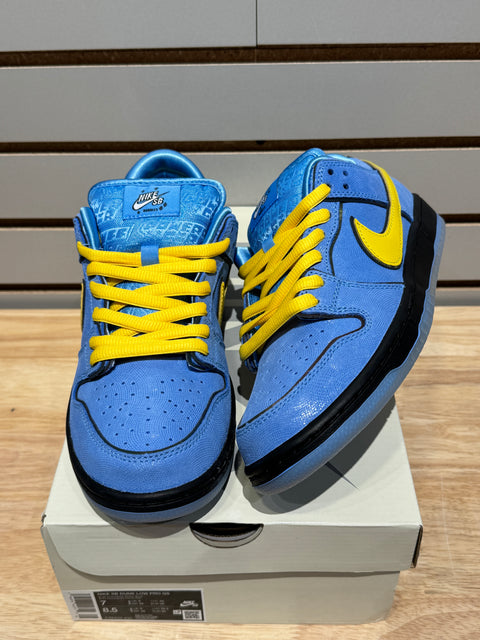 Nike SB Dunk Low The Powerpuff Girls Bubbles Sz 7