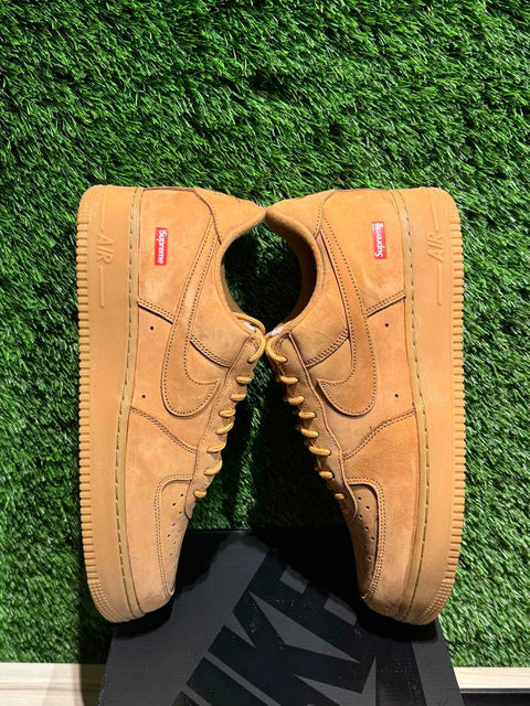 Nike Air Force 1 Low SP Supreme Wheat Sz 11.5M