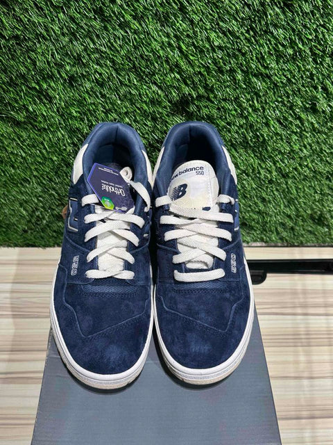 New Balance 550 Natural Indigo Suede Sz 8M