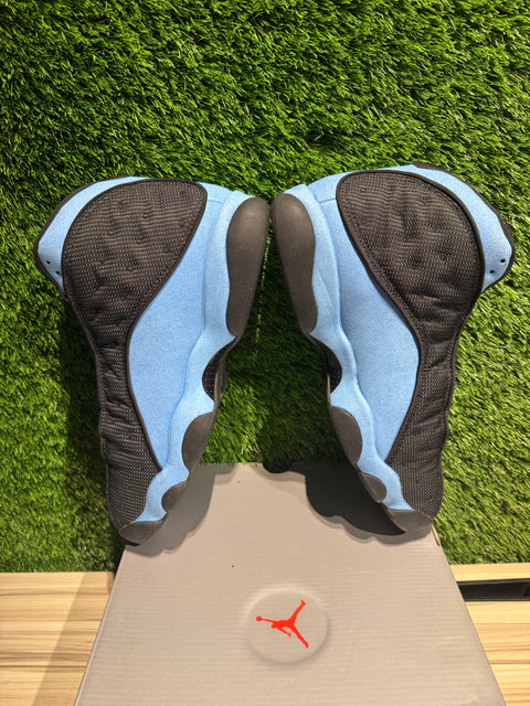 Jordan 13 Retro Black University Blue Sz 11.5