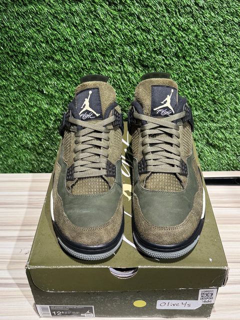 Jordan 4 Retro SE Craft Medium Olive Sz 12.5M