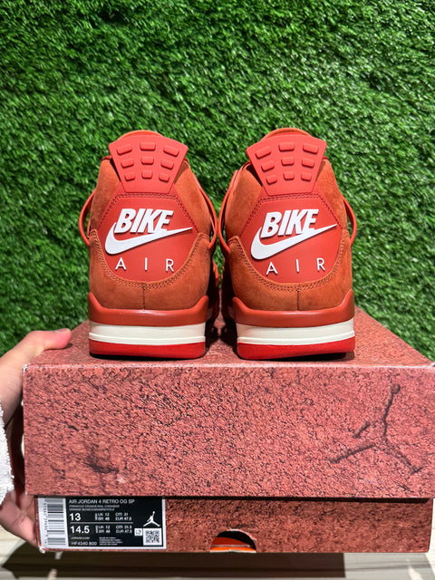 Air Jordan 4 Retro OG SP Nigel Sylvester Brick by Brick Sz 13