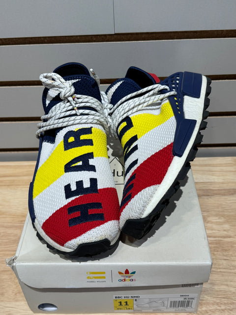 adidas NMD Hu Pharrell x Billionaire Boys Club Multi-Color Sz 11