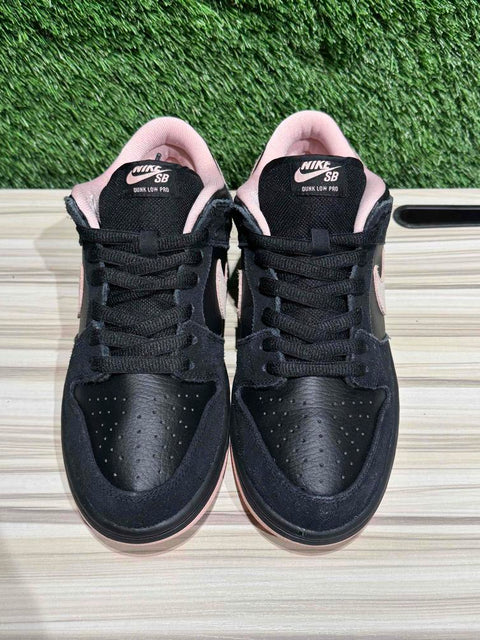 Nike SB Dunk Low Black Washed Coral Sz 9 Sample