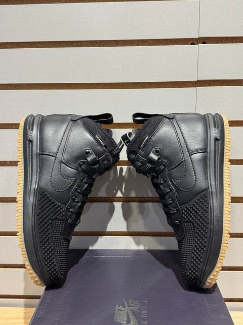 Nike Lunar Force 1 Duckboot Black Gum Sz 10.5