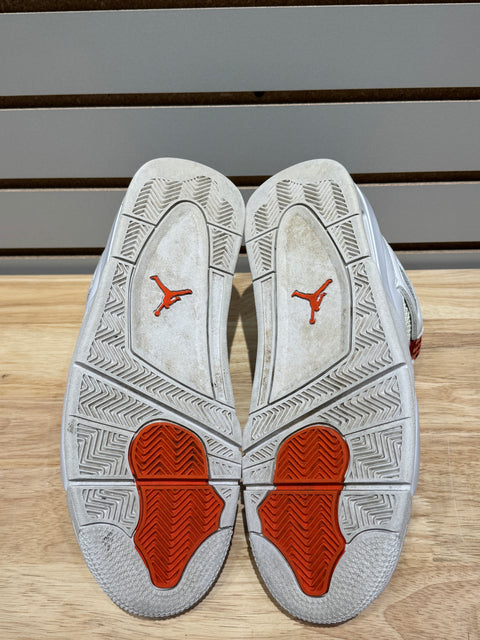 Jordan 4 Retro Metallic Orange Sz 11