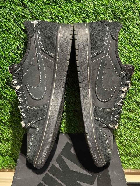 Jordan 1 Retro Low OG SP Travis Scott Black Phantom Sz 8.5M.