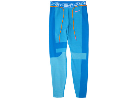 OFF-WHITE x Nike Women's Easy Run Tight Photo Blue Sz XXL