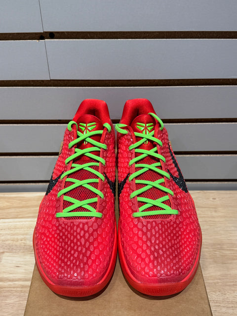 Nike Kobe 6 Protro Reverse Grinch Sz 10.5