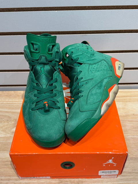 Jordan 6 Retro Gatorade Green Sz 11.5