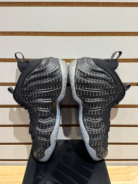Nike Air Foamposite One All-Over Swoosh Black Sz 11
