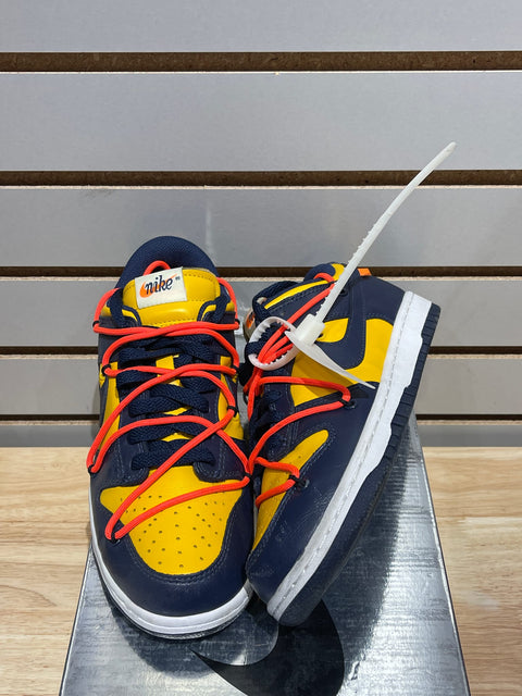 Nike Dunk Low Off-White University Gold Sz 6.5