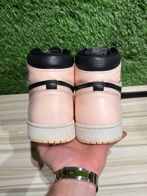 Jordan 1 Retro High Black Crimson Tint Sz 12M.