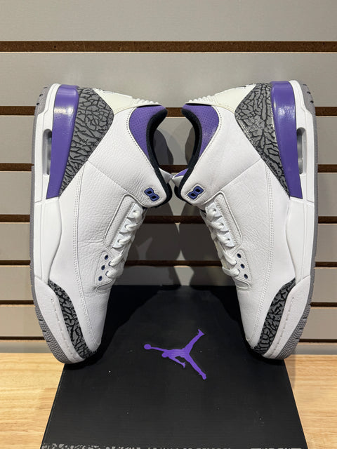 Jordan 3 Retro Dark Iris Sz 14