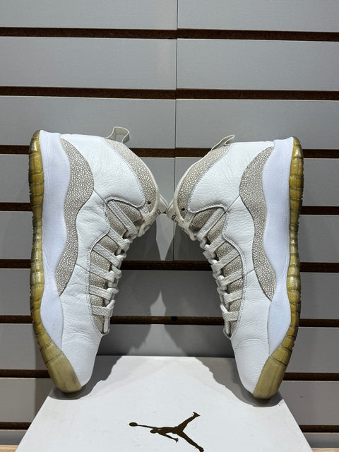 Jordan 10 Retro Drake OVO White Sz 11