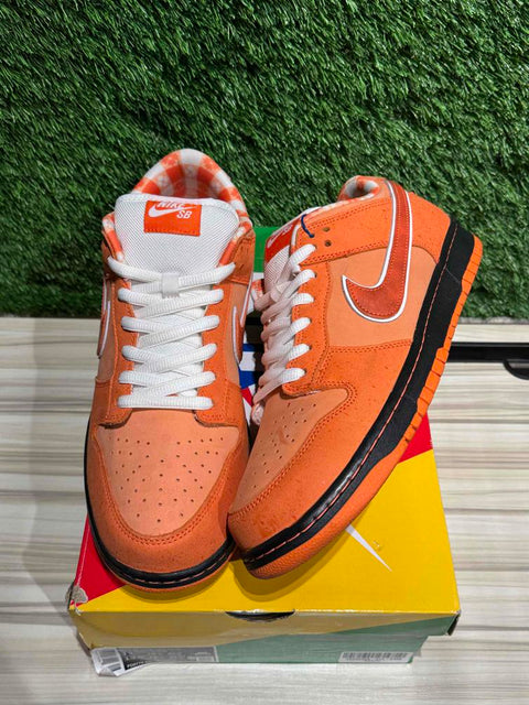 Nike SB Dunk Low Concepts Orange Lobster Sz 12....