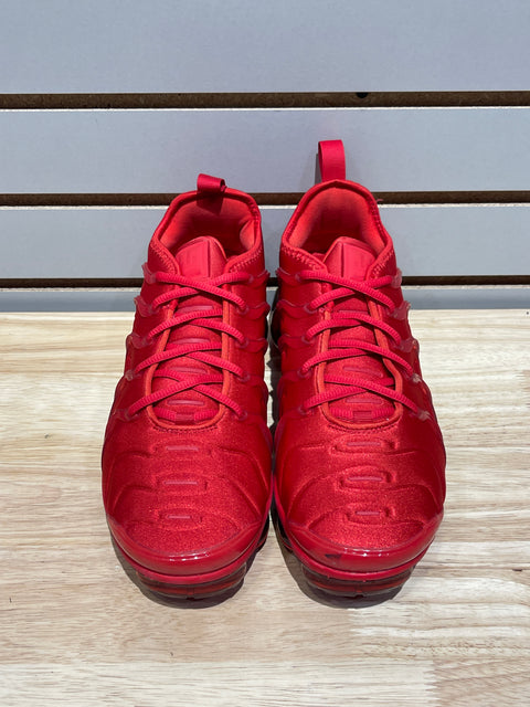 Nike Air VaporMax Plus Triple Red Sz 9